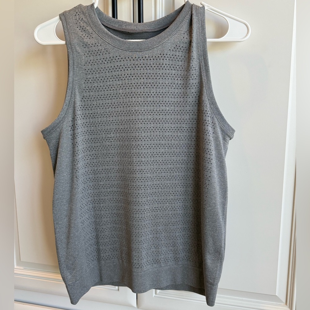 Lululemon Athletica Gray Tank Top